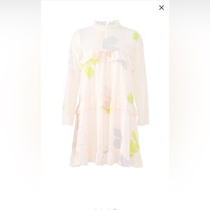 Cynthia Rowley Tiered Ruffle Dress